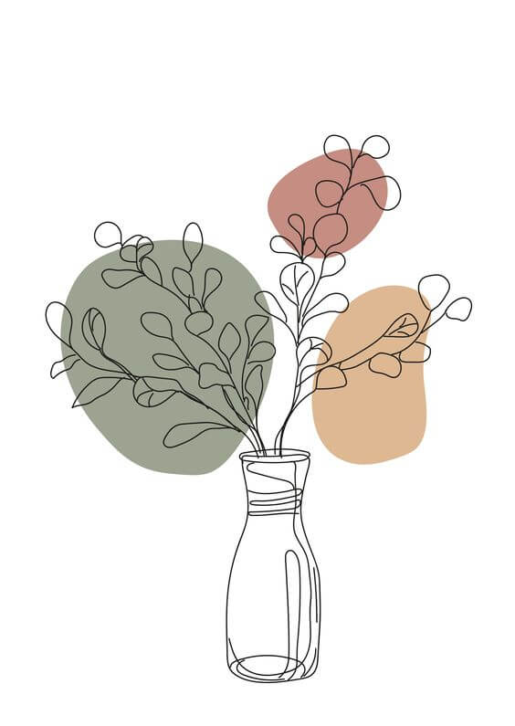 flower pot illustration